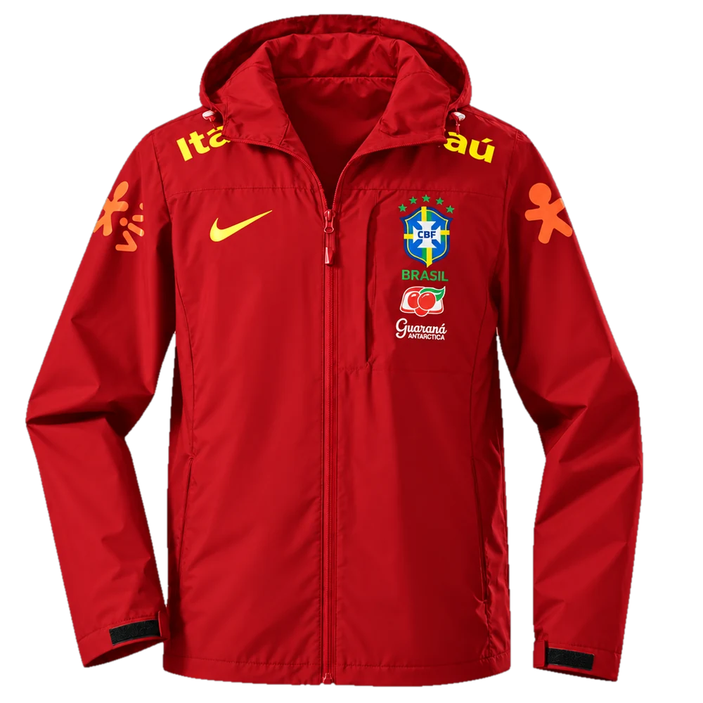Veste Brésil rouge